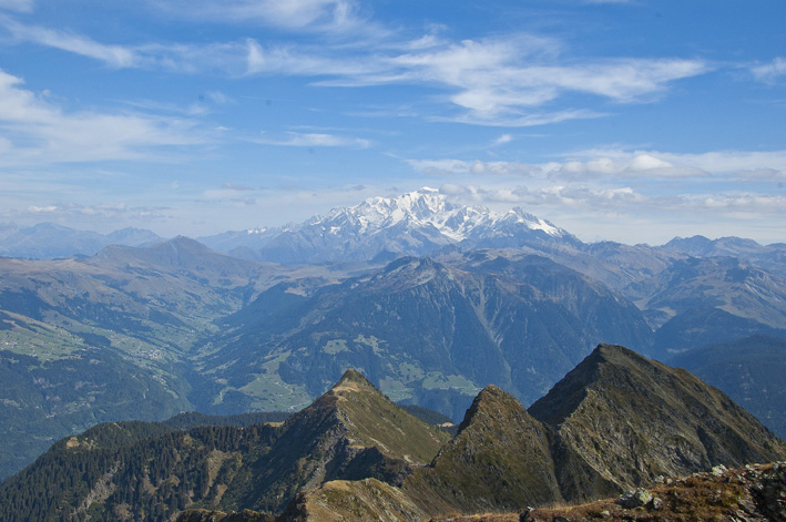 Vue du sommet du Mirantin