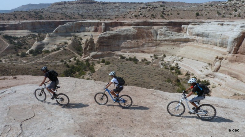 West Rim : Pascal,  Pat & Yves sur West Rim