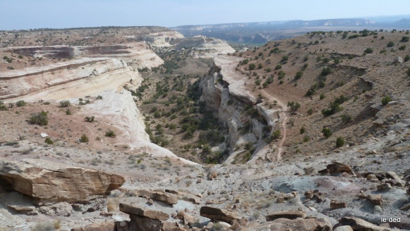 West Rim : on devine aisément l'itinéraire