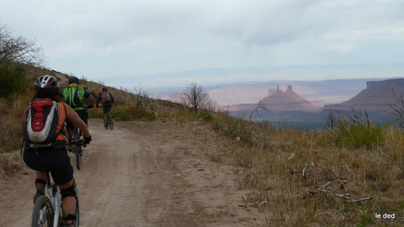 kokopelli trail : Bonne liaison rapide sur kokopelli trail (toujours avec la vue)