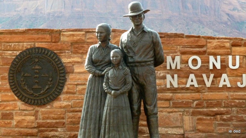 Monument Valley : Reconnaissance à la famille Goulding