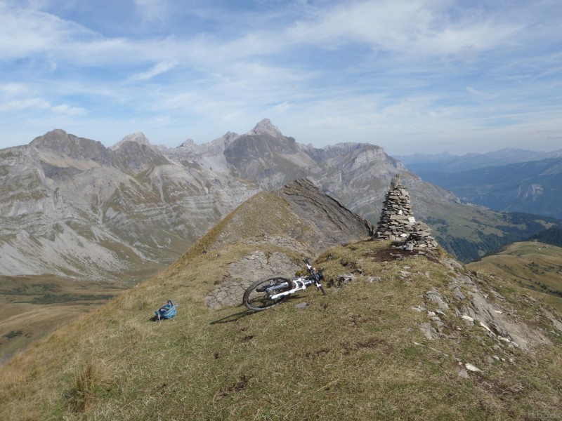 #7 Croise Baulet : Après, trop juste pour continuer avec le VTT. Croise Baulet : Après, trop juste pour continuer avec le VTT.