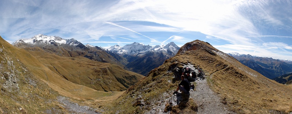 col de Mio : pano et pique nique