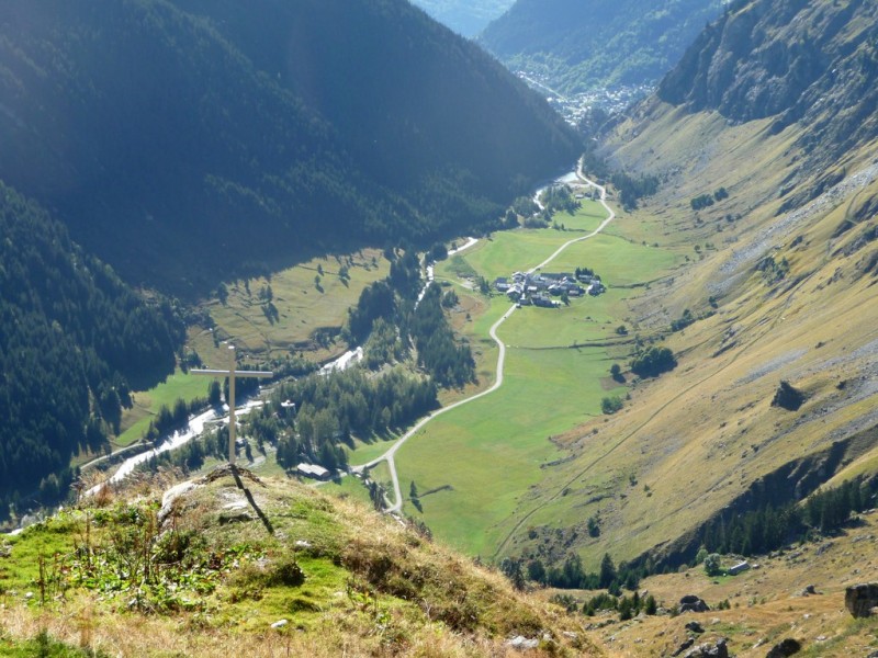 #19 Champagny le haut : en bas Champagny le haut : en bas