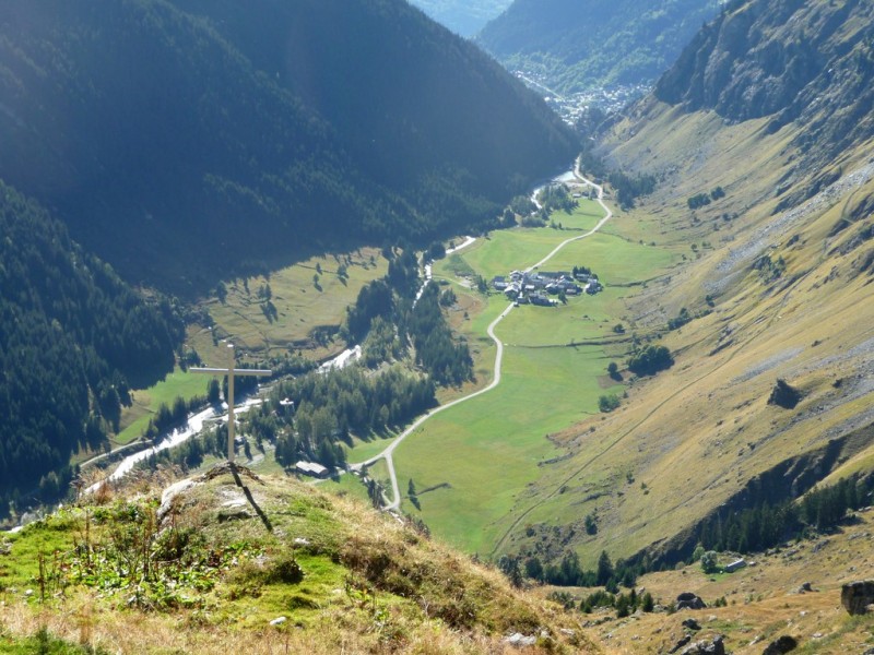 Champagny le haut : en bas