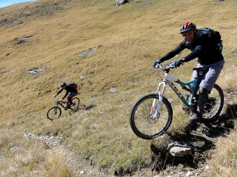 #13 un peu de free ride : trace étroite au départ donc parfois un peu de free ride un peu de free ride : trace étroite au départ donc parfois un peu de free ride