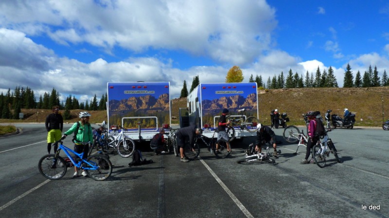 #1 Molas Pass : Dépose avec les RV et départ à 3400m! Molas Pass : Dépose avec les RV et départ à 3400m!