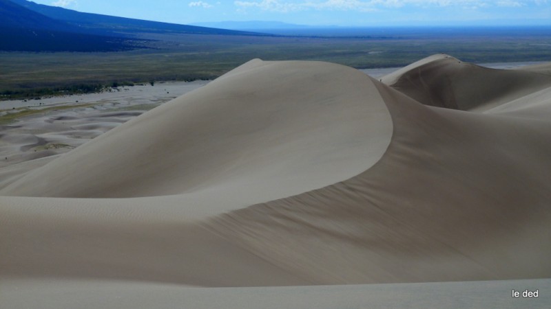 Great Sand dunes NP : Belle balade dans un magnifique endroit. Merci Pascal.