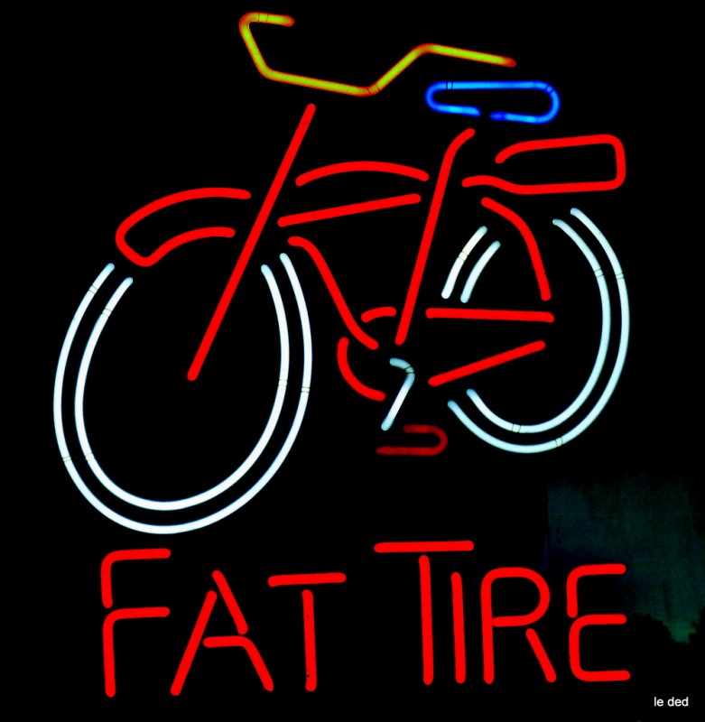 #1 Fat Tire : Marque de bière du shop local juste en face du départ de Telegraph trail Fat Tire : Marque de bière du shop local juste en face du départ de Telegraph trail
