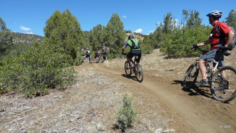 Telegraph trail : Encore du bon sentier avec la météo qui va bien :)