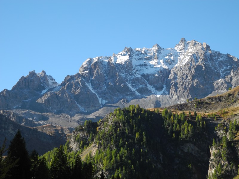 Rissace : C'est blanc à la Font Sancte.