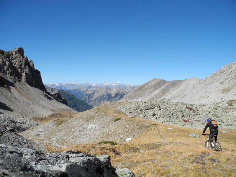 Rissace : après le passage gelé.