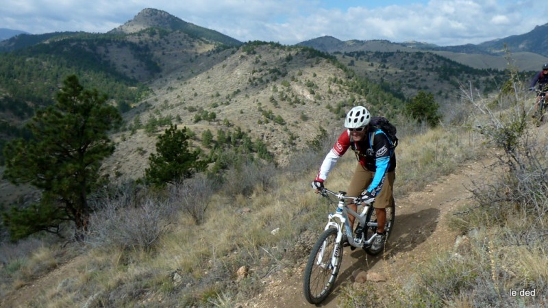 #11 Travois trail : Yves toujours au taquet avec son 29" Travois trail : Yves toujours au taquet avec son 29"
