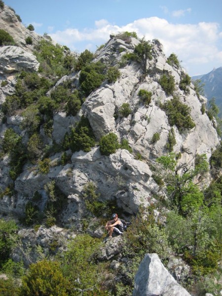#1 Pas de Sagatte : Leced admire le paysage. Pas de Sagatte : Leced admire le paysage.
