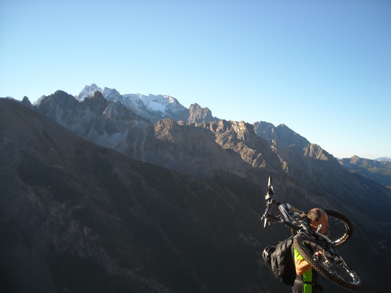 #2 col girardin : les Aiguilles de Chambeyron bien blanches col girardin : les Aiguilles de Chambeyron bien blanches