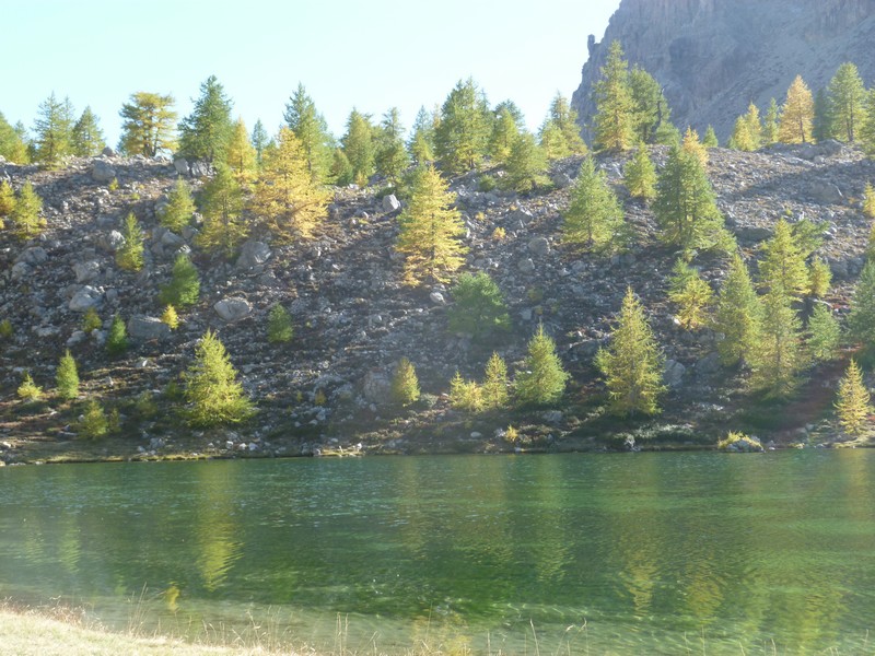 Lac du Lauzet : douce quiétude