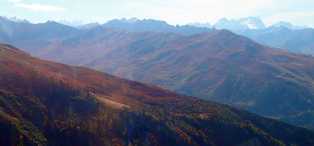 Meraloup : Depuis les airs le lendemain, pas mal non plus