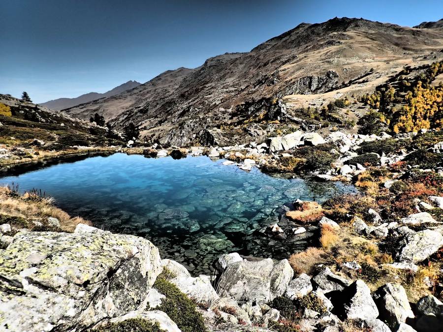 Lac Vert : Mineral and water