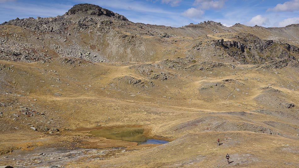 Petit Lac de Montfiot : et Col de Lachemonde