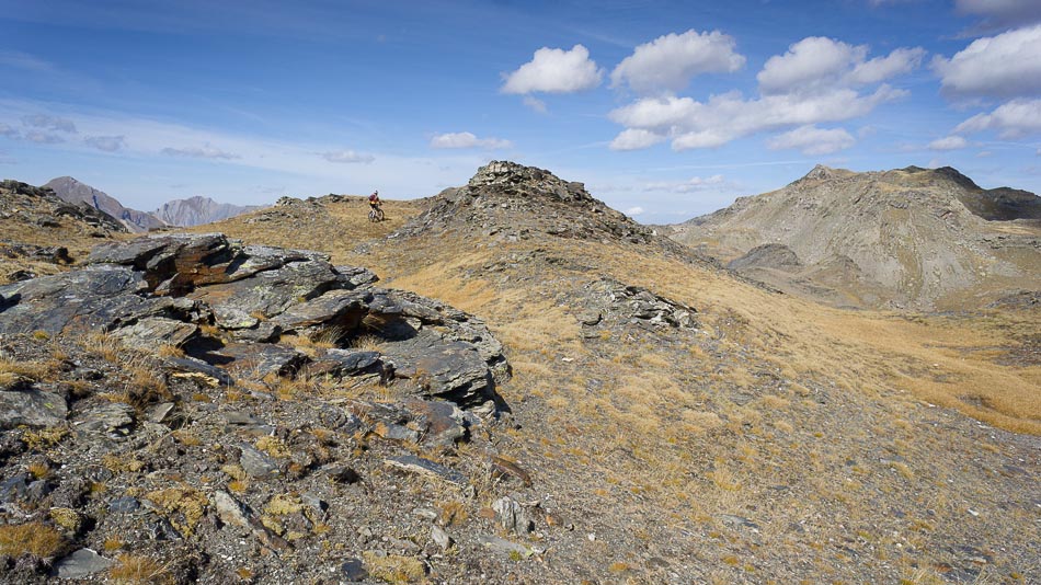 Arête assez roulante : entre Roche Jaille et le Col de la Grande Combe