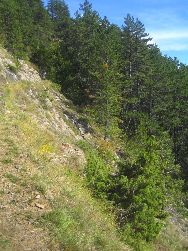 Peyrague : Attention, il y a des passages où il ne faut pas s'en coller une...