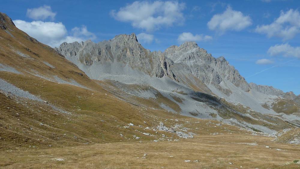 Aiguille du Fruit : seulement fait le 1/2 tour pour l'instant !