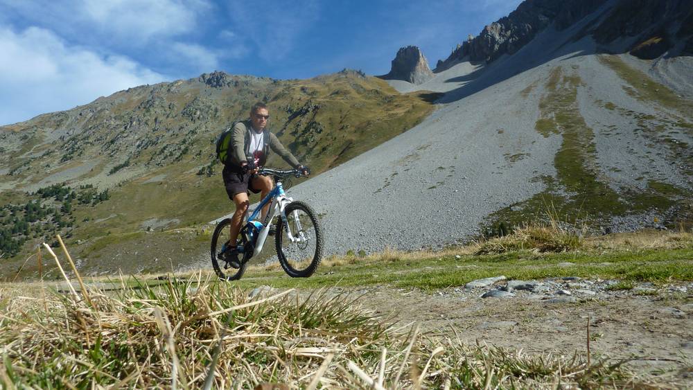 col du Fruit : c'est par là que ça va redescendre