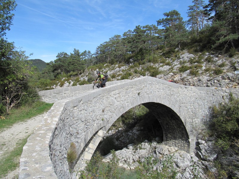 Lachens / Brouis : Pont de Madame et Faf