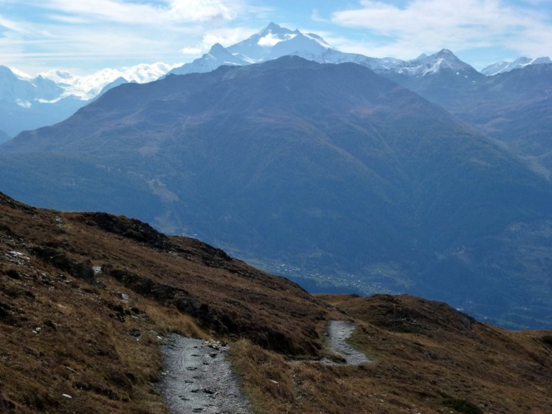 #6 Weisshorn : Descente face au Weisshorn Weisshorn : Descente face au Weisshorn
