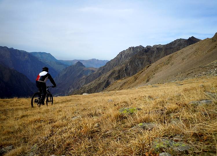 Plat de la Selle : début de la descente coté Ouest