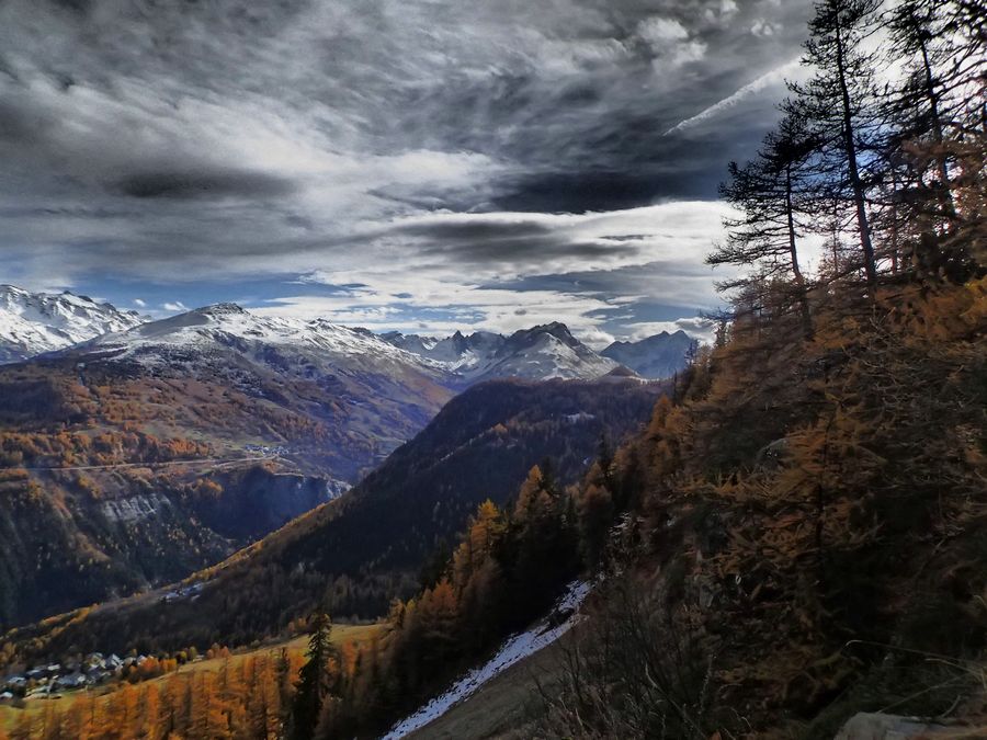 Vers le S : La vallée d'Or