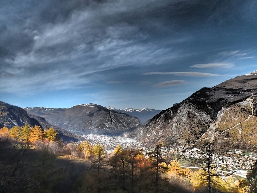 Maurienne : Vue sur l'agglo