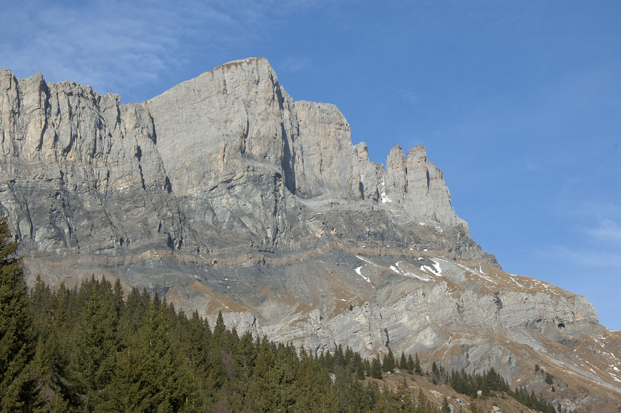 Lac Vert : Pointes d'Ayères - Rocher des Fiz