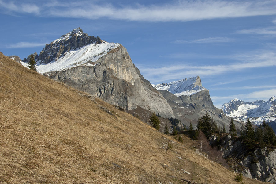 Chalets de Varan : Aiguille de Platé - Rocher des Fiz