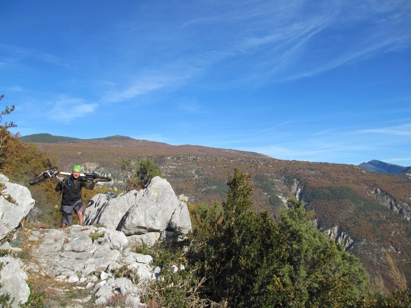 Col de Rigaudon : Crête de Ste Marguerite