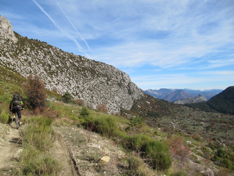 Col de Rigaudon : Montée au col de Rigaudon