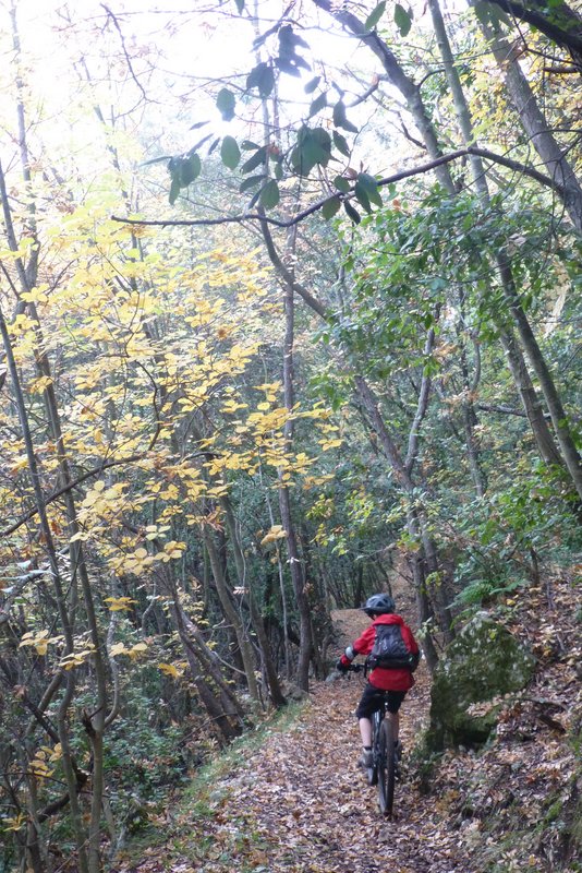 #8 Descente vers l Descente vers l'A8 : C'est méga humide