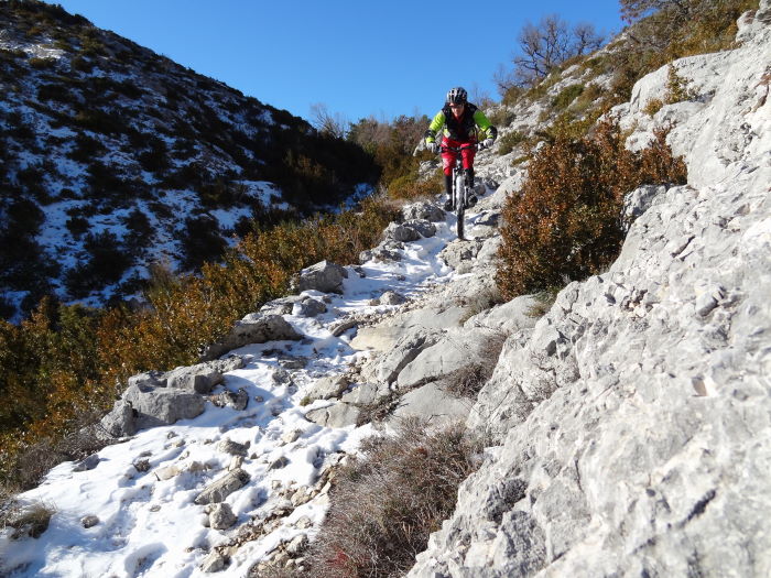 GR 49 : Pour sauver la journée, bien apprécié malgré la neige.