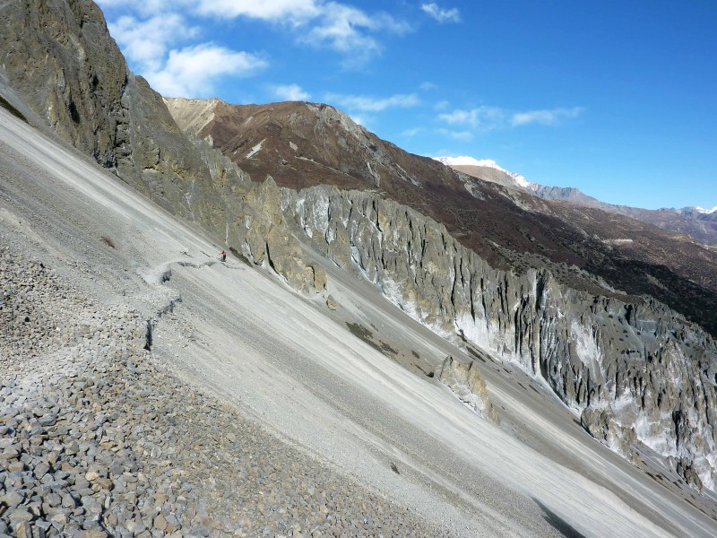 "landslide" : ce sentier porte bien son nom