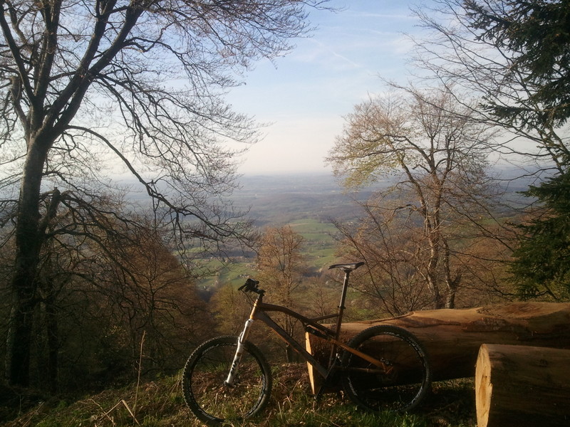 photo 1 : Belle vue sur la plaine (et optionnellement sur un vélo)