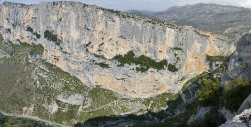 Canyon du Verdon : On est venu là pour voir ça