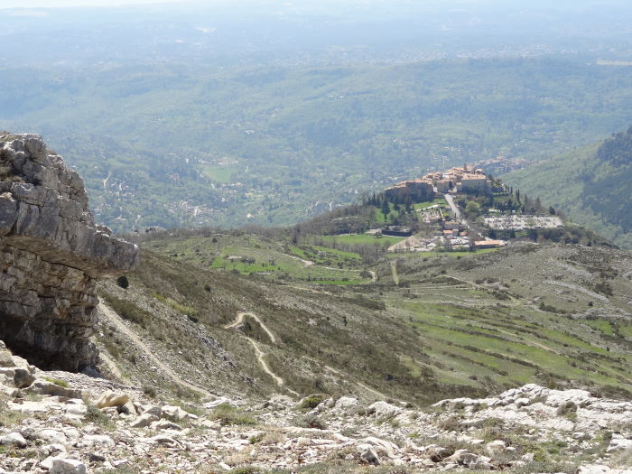 Gourdon et Cavillore : La descente, c'est dans les épingles.