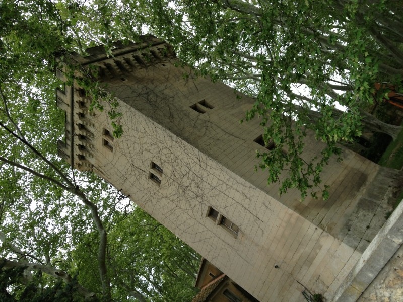 le chateau d'Escanin : la Tour du Château d'Escanin