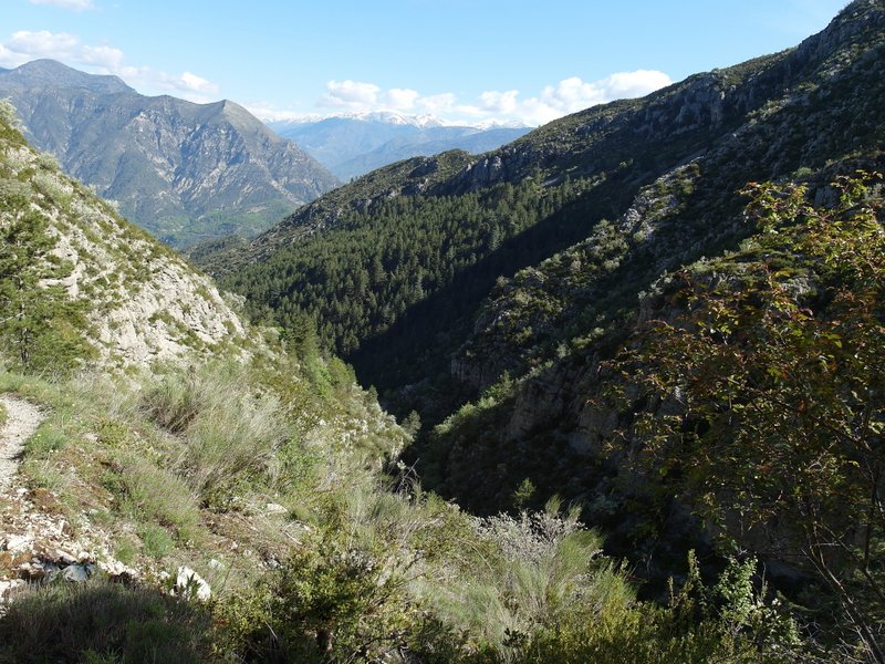 Mont-Vial : au dessus de la gorge du Serse, les passages se corsent