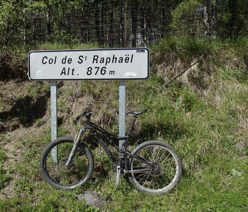 #2 Au col de St Raphael : photo cyclo-touriste Au col de St Raphael : photo cyclo-touriste