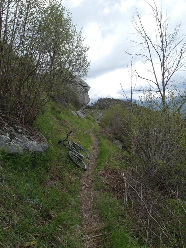#17 Vers le col de l Vers le col de l'Espella : ou en balcon vers la fin .