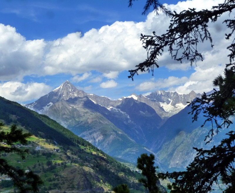 #8 Bietschhorn : au dessus de Moosalp Bietschhorn : au dessus de Moosalp