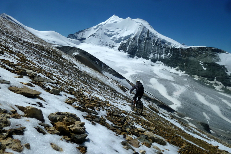 Barrhorn : du bonheur à chaque instant, avec neige..