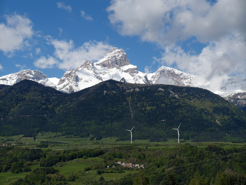 #1 L L'Obiou : le panorama du jour ! Ya pire comme situation!