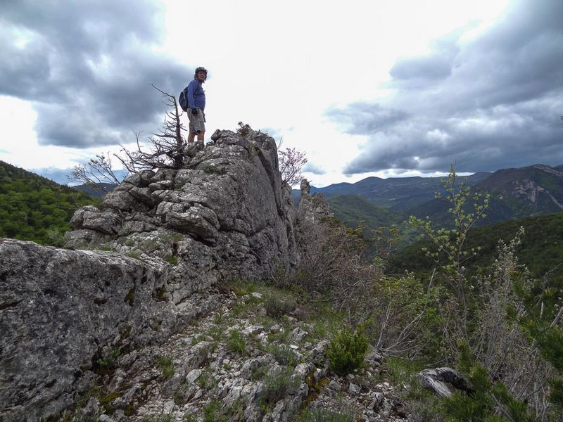 Jolie arête et quelle vue